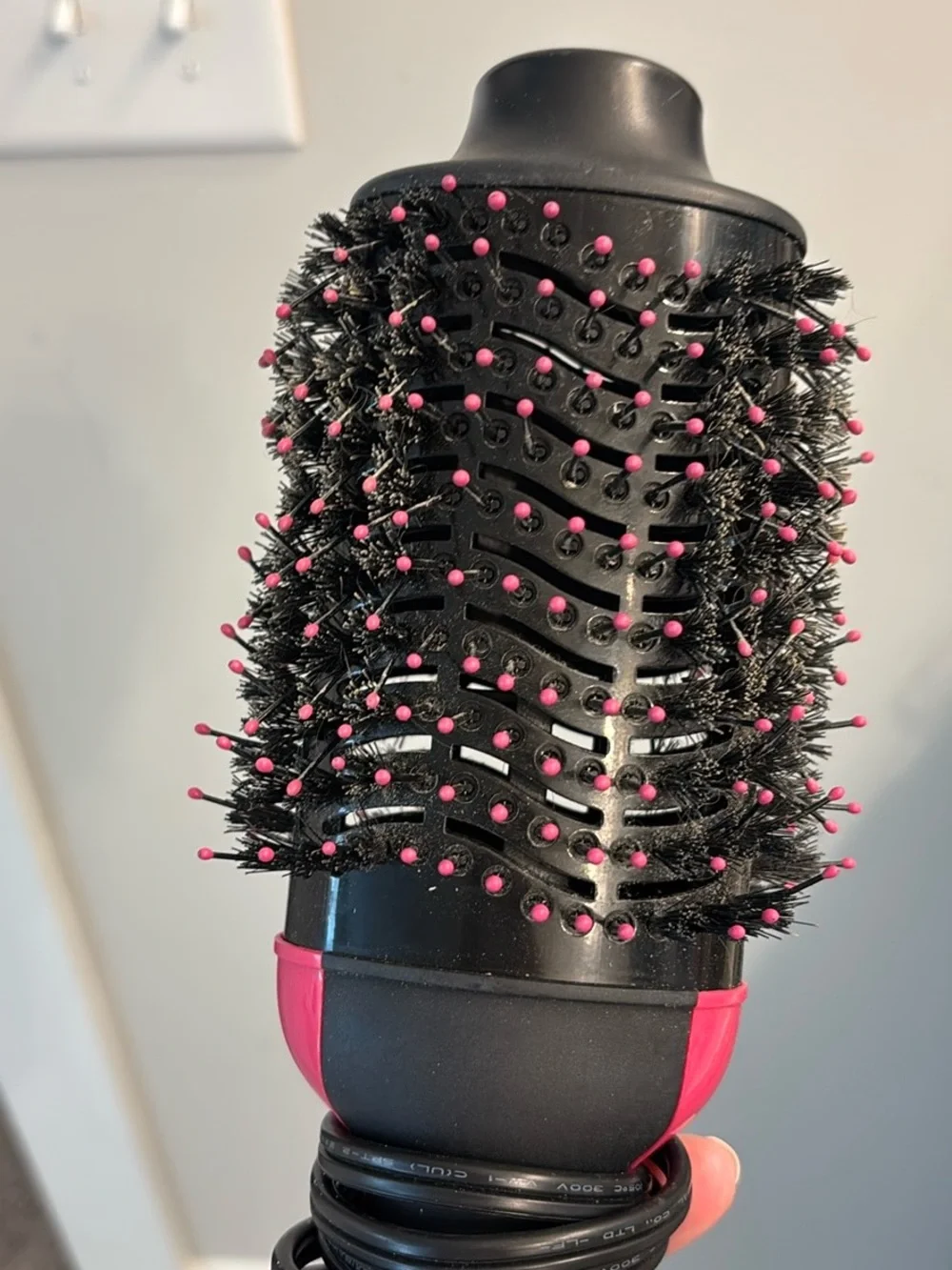 Revlon Black and Pink Hair Dryer Brush